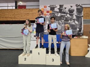 Lode de Jong en Bregje Roebers (1e)