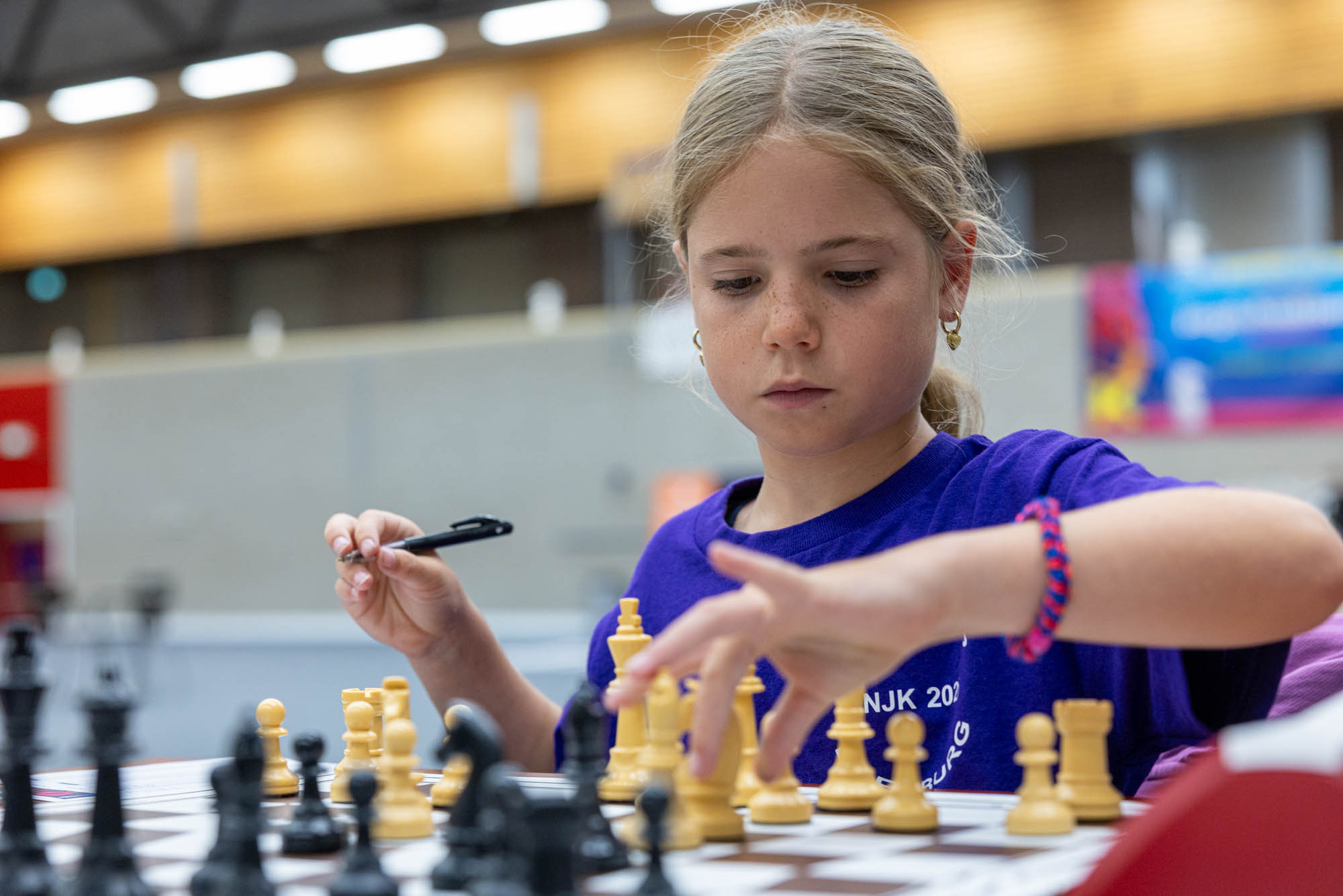 Opperste concentratie bij het ONJK (foto Harry Gielen)